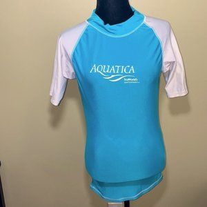 💚3/$25 Aquatica Seaworld Women’s swim shirt
